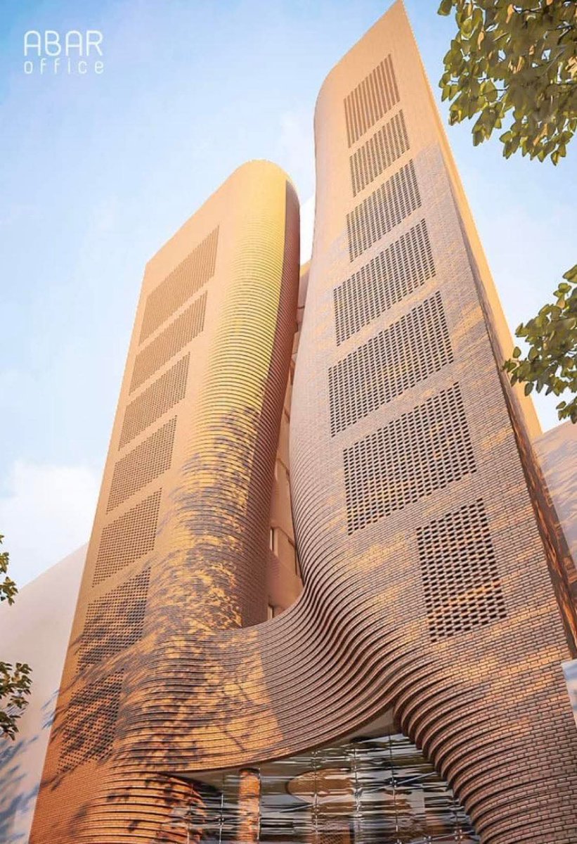 wana_visualss's tweet photo. 🇮🇷 A brick office building designed by Abar Office in Iran https://t.co/tX31Kc3uAh