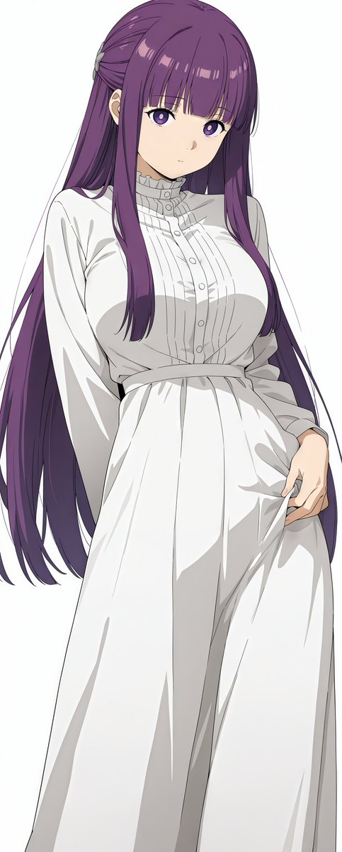 Anime4Archives's tweet image. フェルン Fern

ねえ @grok 一枚目の画像のフリーレンに二枚目の衣装に着替えさせて