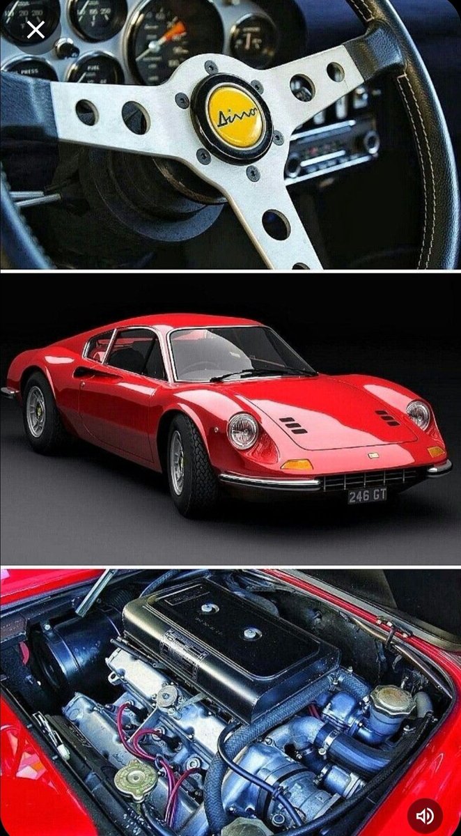 Retromania4ever's tweet image. ✅⬜🟥 #Ferrari Dino