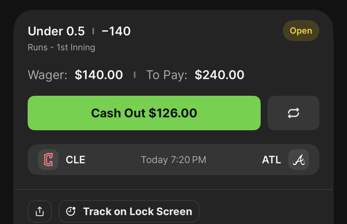 No Runs 1st Inning (NRFI) tweet media