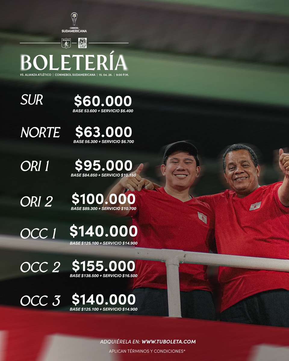 América de Cali tweet media