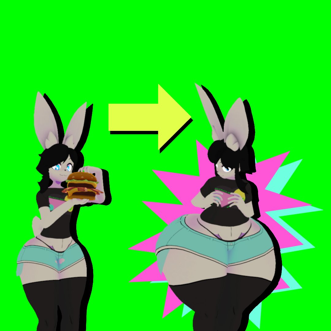 ChaoticBB3D's tweet photo. I'm happy to announce my first product is out on my Jinxxy! The Fatty Patty!
I Hope ya'll have fun with it!
https://t.co/WYEHeIwruB
#VRC #VRChat #VRCProp #FatStuff #WeightGain https://t.co/7eLJGKseSt