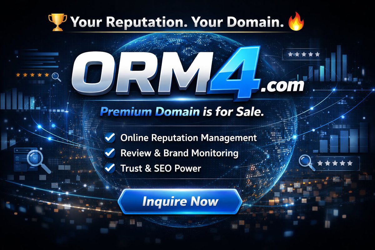 AHMEDNA59041129's tweet image. This domain is listed on top domain marketplaces including Afternic, Sedo, Atom, Dynadot, and Spaceship for a secure and easy purchase.
#DomainForSale #PremiumDomain #Startup #Branding #AI #SaaS #Tech #Investing #Domains #DigitalAssets #Entrepreneur #OnlineBusiness