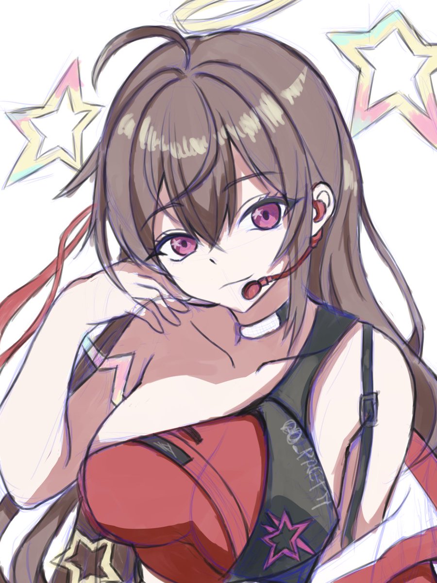 いつものクソみたいなラフ画
アークの星に失礼かもしれない
ごめんねオスワルド…
 #NIKKE 