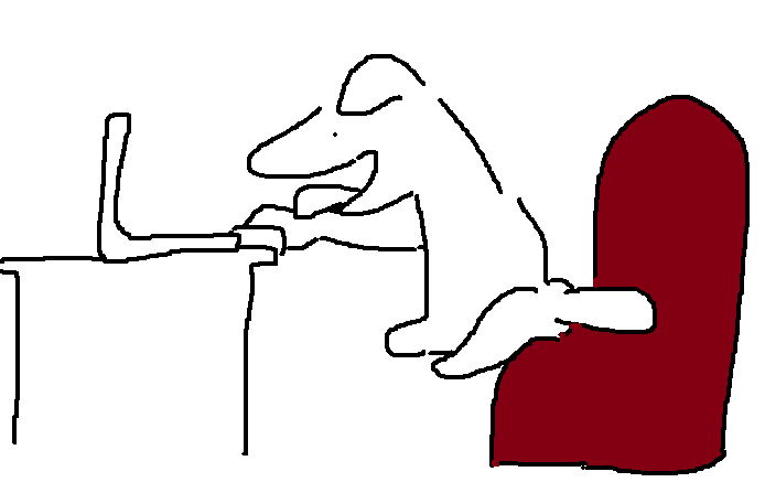 mankiebeans's tweet photo. my dog with a blog fanart https://t.co/KCJ10kvfez