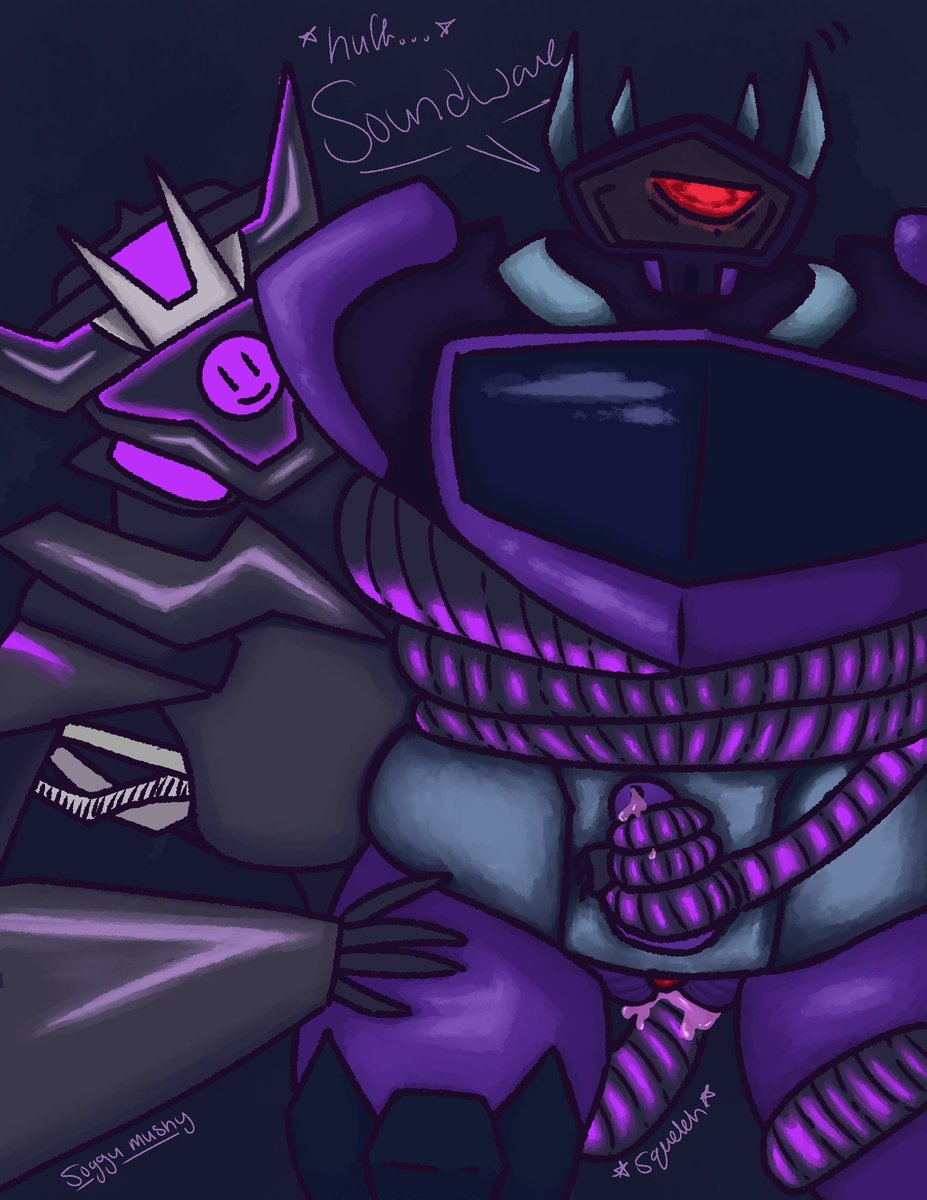 soggymushy's tweet image. this took so long… never let me do top designs again

#soundwave #shockwave #wavewave #transformers #valveplug