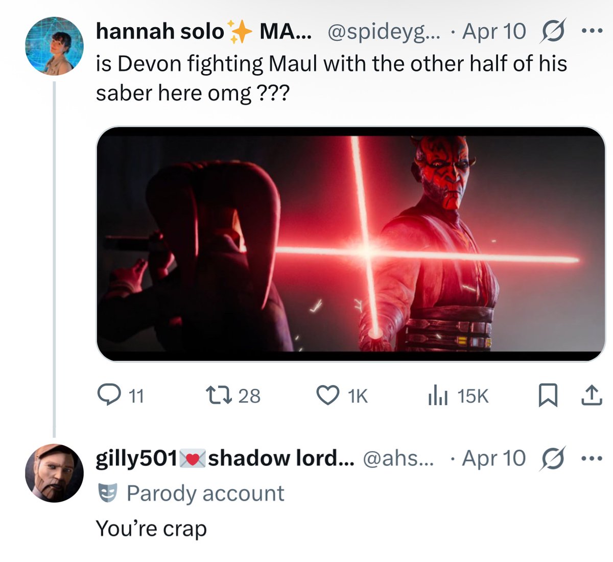 Jacob Parody tweet media