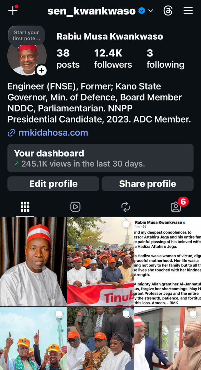 Rabiu Musa Kwankwaso tweet media