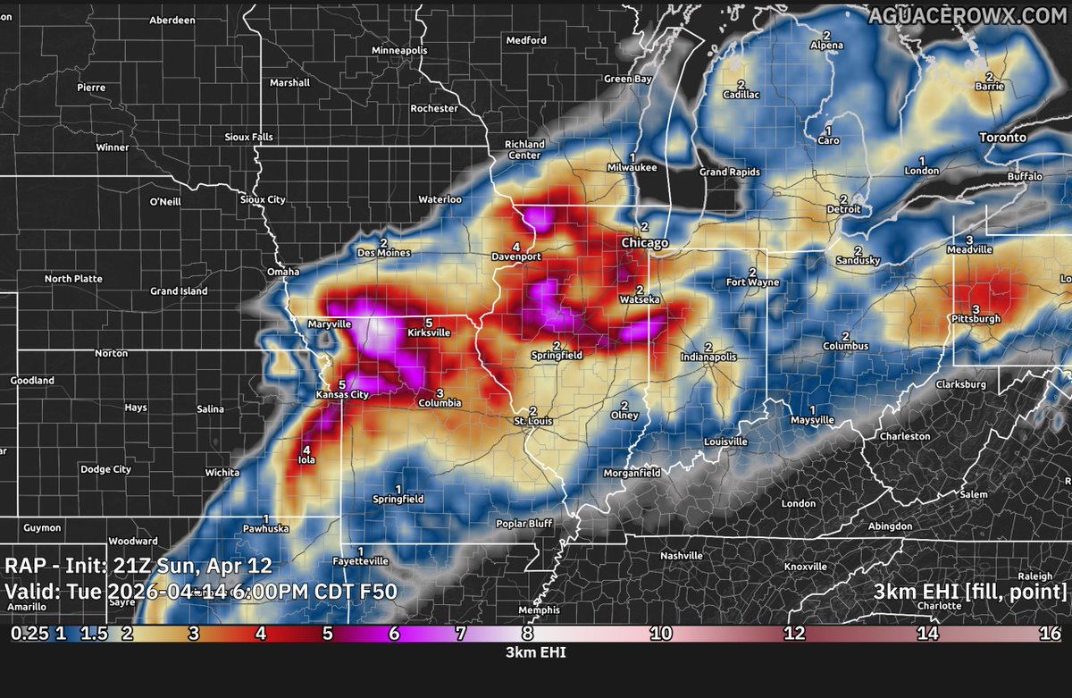 Tuesday could feature significant severe weather across parts of the ...