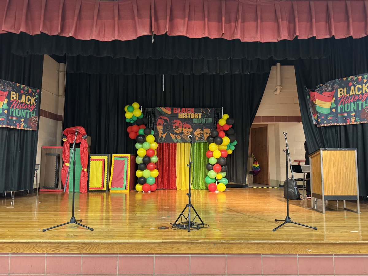 BradburyHeights's tweet image. Annual Black History Month Assembly

Hosted by the ASC and the PTO ❤️🖤💚💛

2026 marks the 100th anniversary of the first Black History celebration, initiated by Dr. Carter G. Woodson as "Negro History Week" in February 1926.

#bradburyheights #BHES #BHESPTOSQUAD #BHESEagles