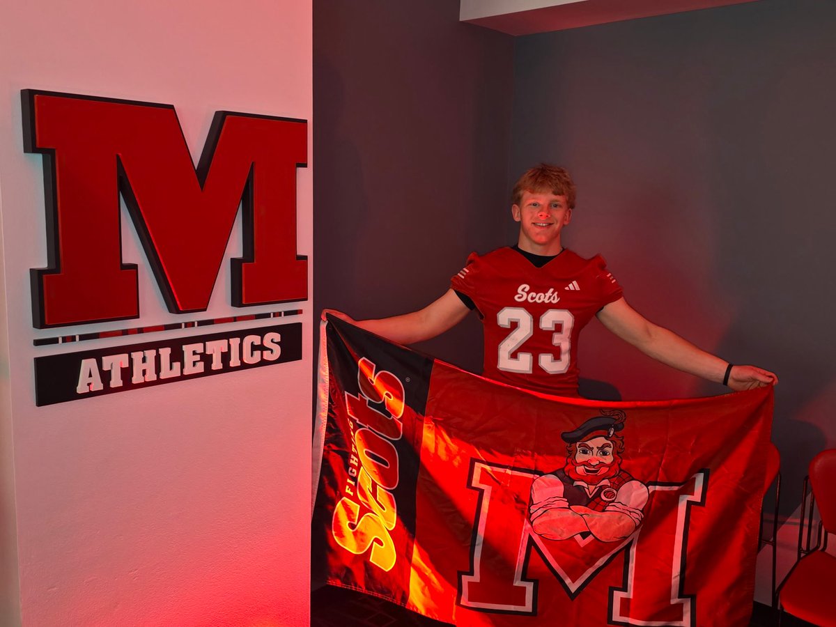 TylerTunak's tweet photo. Grateful for the opportunity to tour the facilities and watch spring practice at Monmouth today!🔴🔴
Huge thanks to @coachkaltenmark for the invite
#rollscots https://t.co/esTmP1DgA7