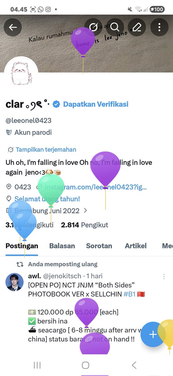 clar 。ꪆৎ ˚⋅ tweet media