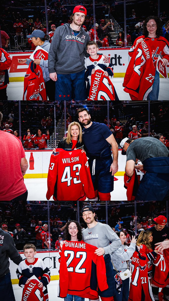 Capitals's tweet image. Grateful to have this tradition as a way to say thank you

#ALLCAPS