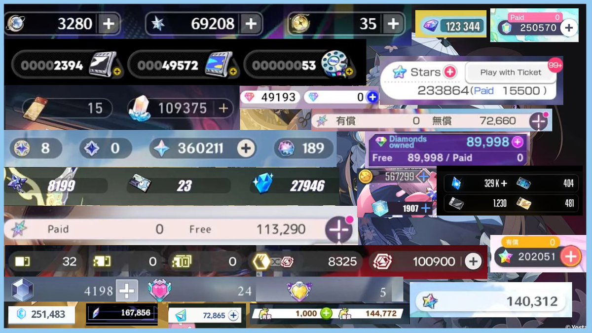 eder_paolo21's tweet image. Juegos actuales =), el 80% son 100% F2P, cuales serán 🫡.
#F2P #LowSpender #GachaPlayer #GamingLife #WutheringWaves #WuWa #ZenlessZoneZero #ZZZ #HonkaiStarRail #hsr #GenshinImpact #BlueArchive #ArknightsEndfiel