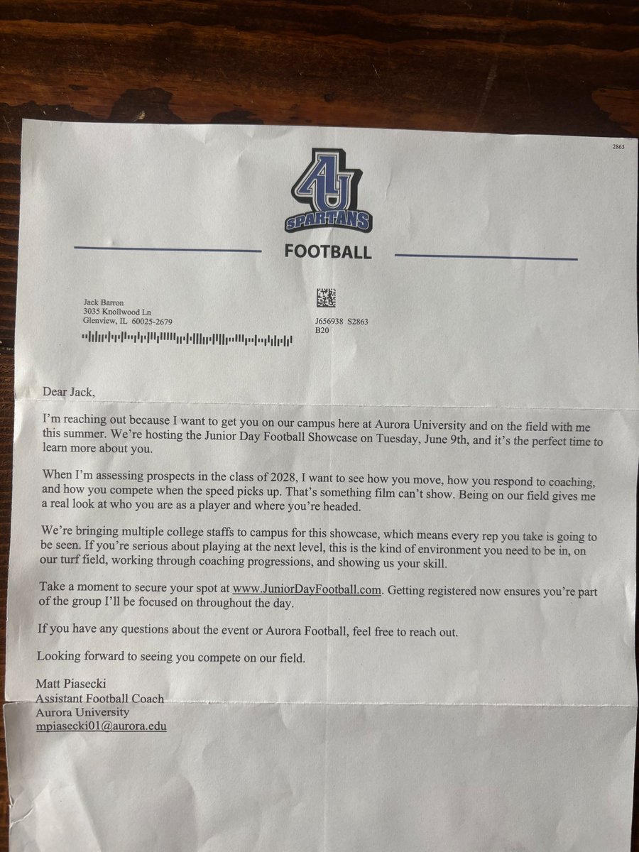 Jack Barron || 2028 Wr tweet media