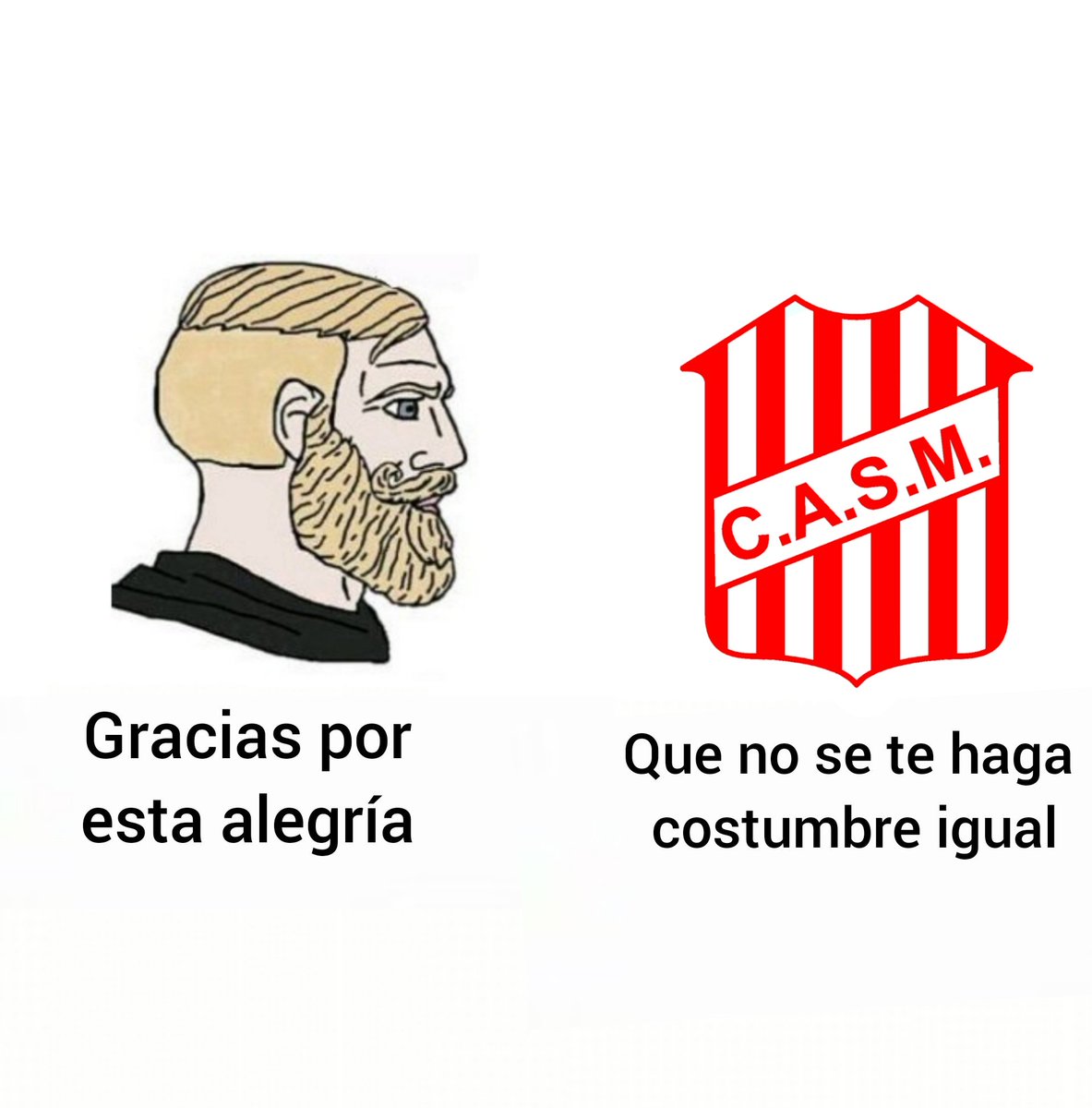 es increíble lo feliz que me pongo cuando gana San Martín