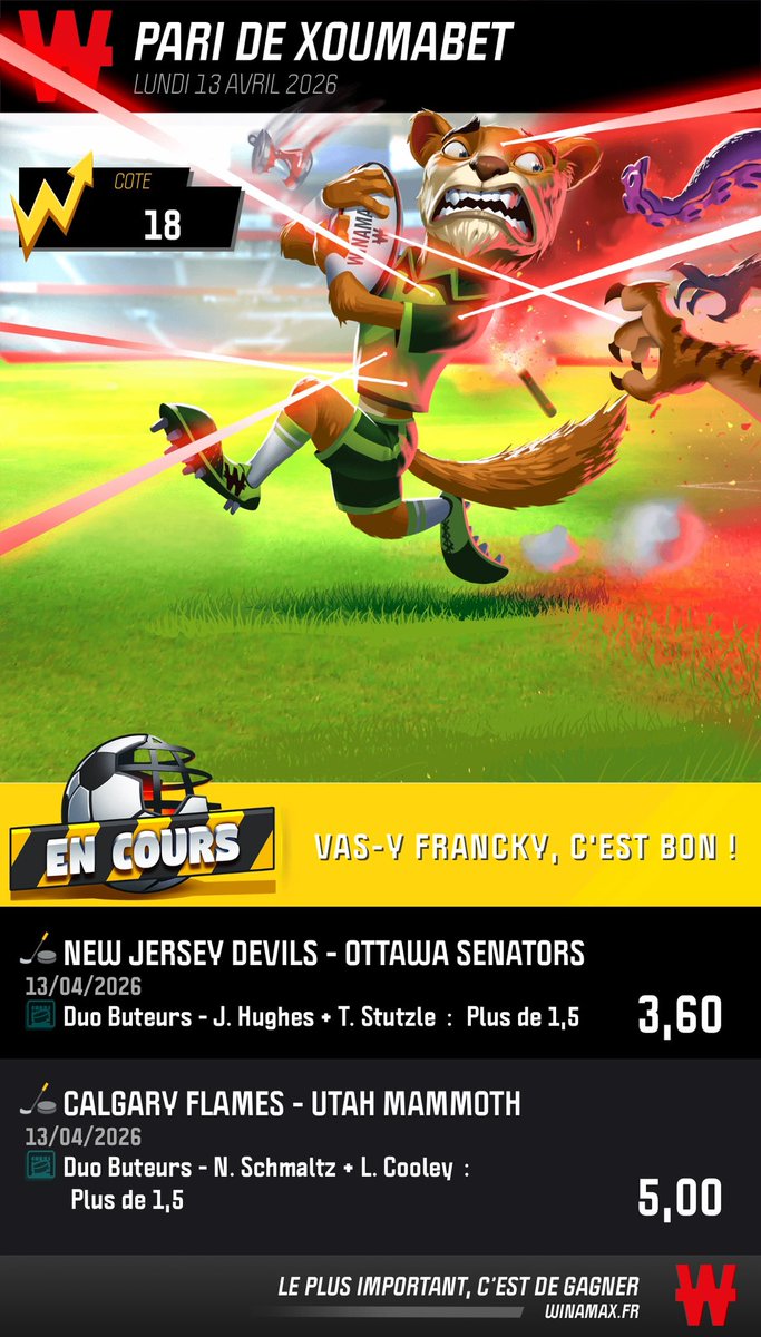 XoumaBet tweet media