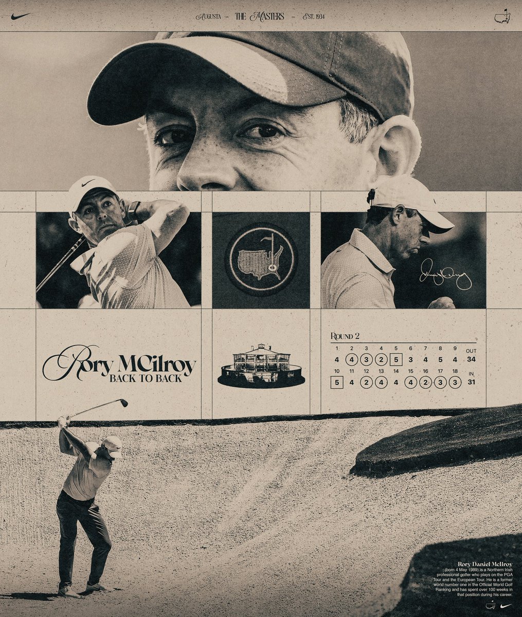 Plex96's tweet photo. Rory Mcilroy | Back to Back ⛳️ 

Art By Me https://t.co/E9t5WDV6TH