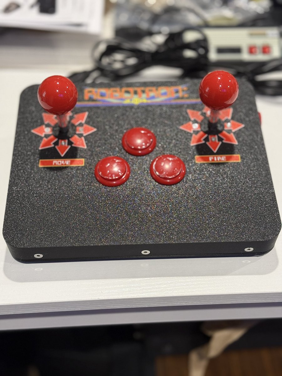 retrogameboyz's tweet image. Workbench Update: #Atari 7800 / 2600 dual stick Robotron theme - shipping out. Thanks so much for your patience- works great with many dual and single stick titles for the original hardware.  USB multi button also available , stick and spinner version revamp coming soon!