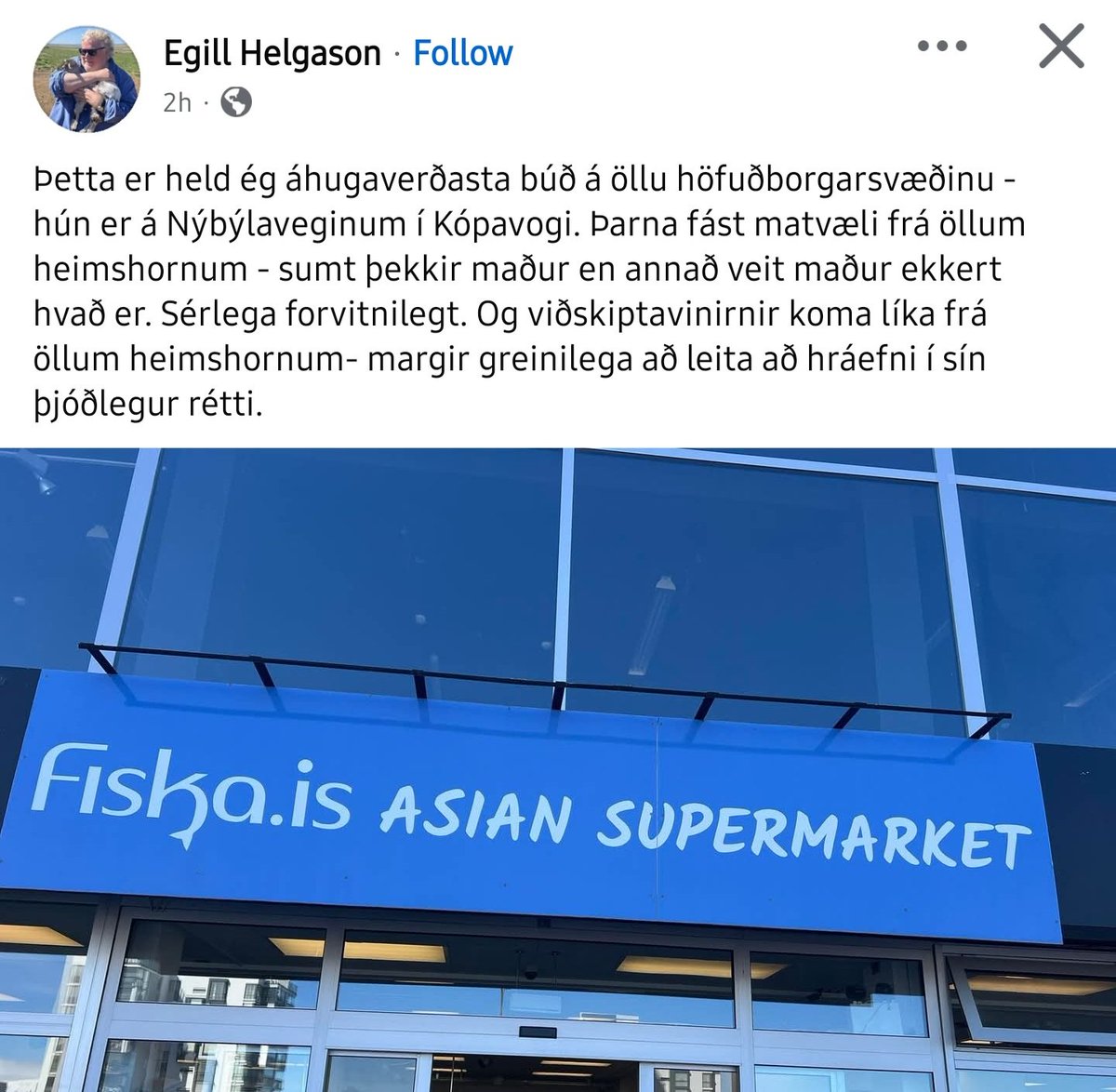 doddeh's tweet photo. minnir á fyrirsögn um sjaldgæfar mannaferðir í þistilfirði. egill sá fólk frá framandi slóðum á nýbýlavegi. https://t.co/xdd0uxOdEO