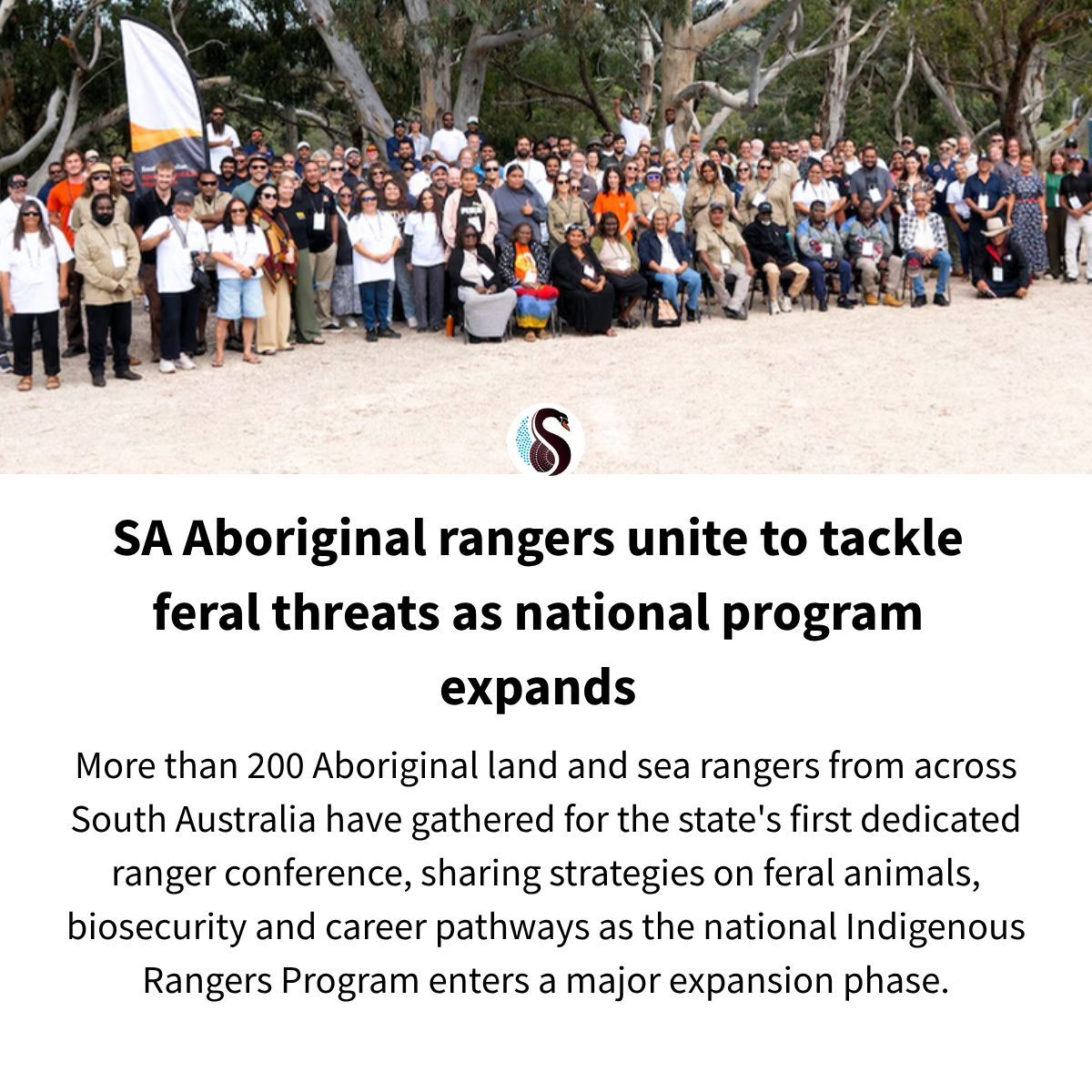INews33's tweet image. The inaugural South Australian Aboriginal Land and Sea Ranger Conference was held in Hahndorf in the Adelaide Hills, bringing together rangers from mobs across nearly the entire state.

indigenousnewsaustralia.com/2026/04/12/sa-… 

#Aboriginal #Indigenous #news #policy #education