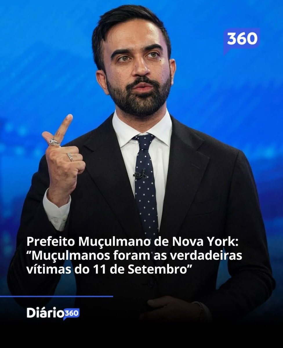 paulodetarsog's tweet photo. Inventaram um prefeito fictício de Nova York pra cravar que no 11/9 quem mais sofreu foi quem não estava nas torres.

Lógica "impecável". https://t.co/bbtM3AkKpu