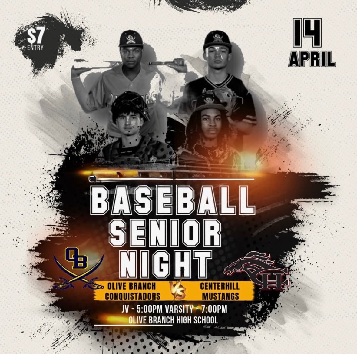 Olive Branch High School Baseball tweet media