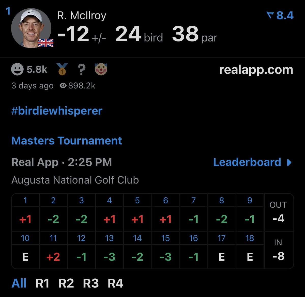Real App tweet media