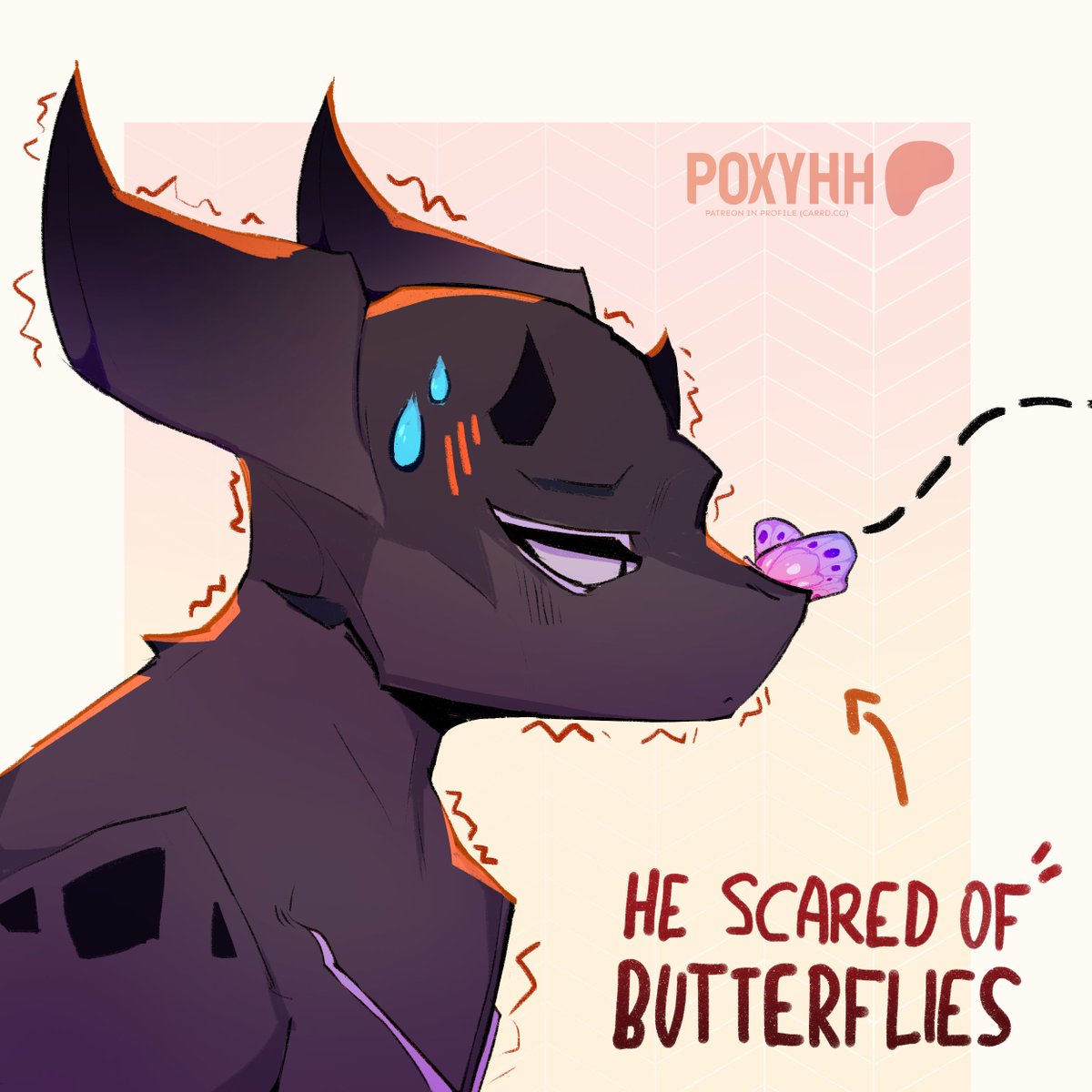 Poxy! 💙🍊 tweet media