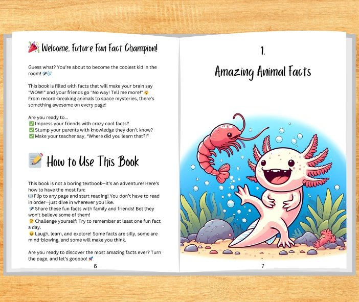 MESSAI_Bill's tweet image. 500 Crazy Fun Facts for Smart kids 
melinaedition.blogspot.com/2025/03/500-cr… 
#FunFacts #Forkids #Education #kidsactivities #Learning #School #Preschool #Afterschool #Teacher