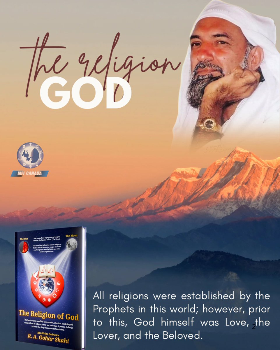 MoinGohar's tweet image. God is Love and His religion is Love
and He loves all mankind regardless their religion. God cares for all and guides every path—His mercy knows no boundaries, and His light reaches every soul willing to seek it. ✨
#thereligionofgod #divinelove #humanity #guidance #peace #love