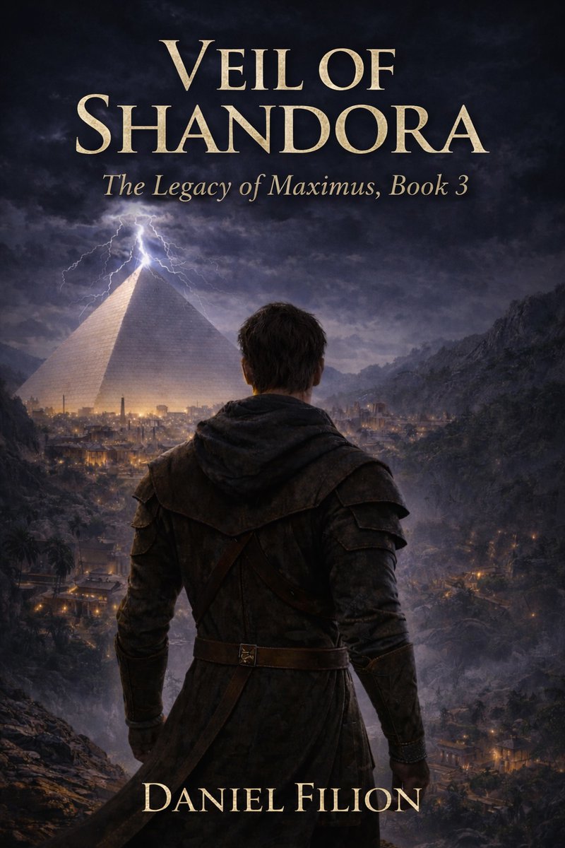 Veil Shandora: The Legacy of Maximus, Book 3 Kindle Edition
Available Now.

amazon.com/dp/B0GWY8BBJF/…

Maximus has survived coups, wars, and gods. Shandora will test him in ways none of them did.
At the head of an ambitious expedition, Maximus enters a kingdom built on exploitation