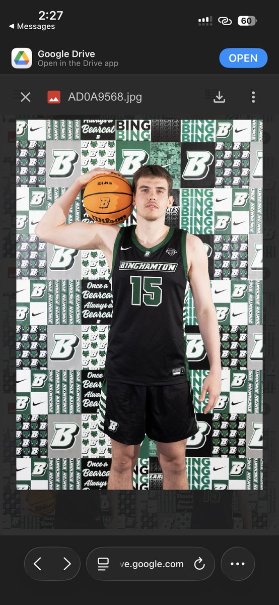 KPopovic13's tweet photo. After an amazing visit I’m blessed to receive a D1 offer from Binghamton Bearcats! https://t.co/lIX9qgfJ2P