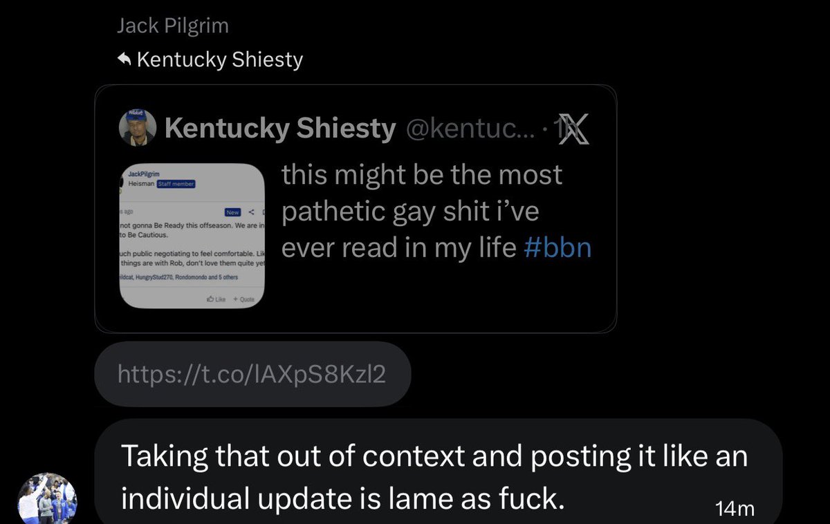 Rob Wright to KY tweet media