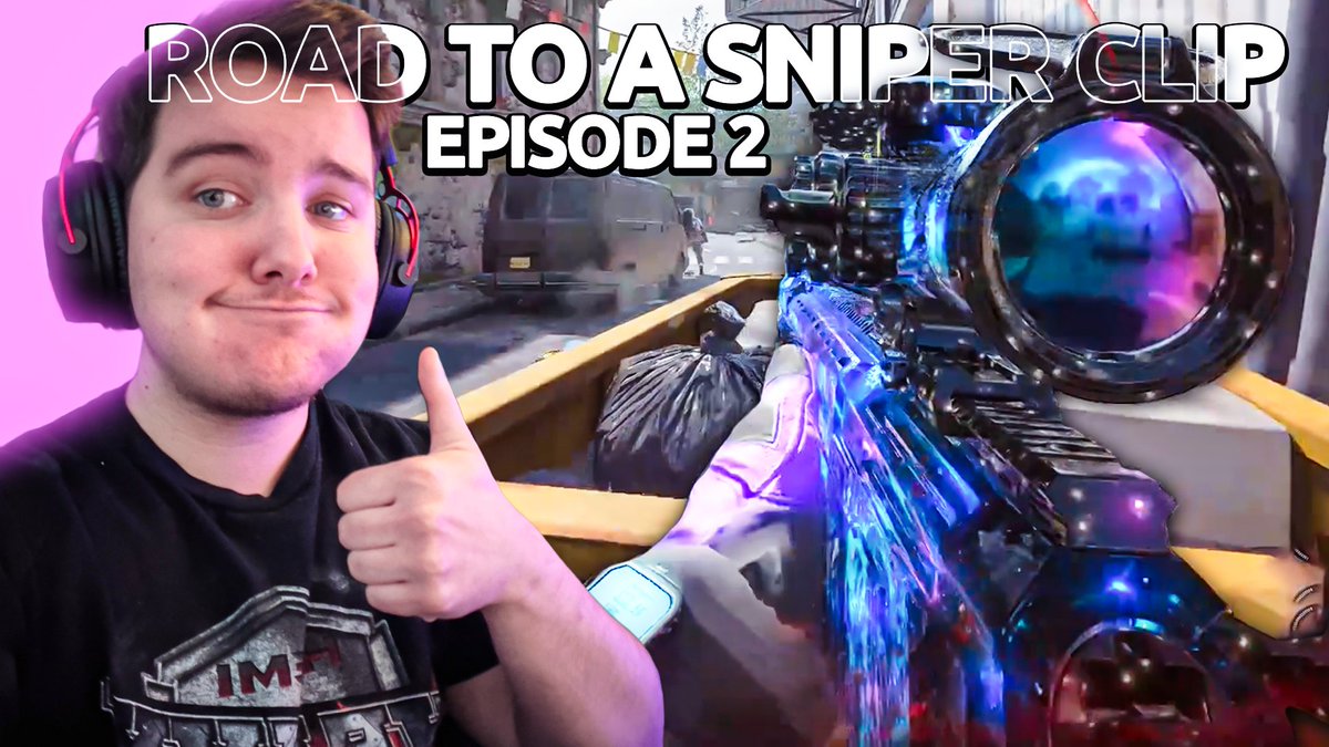 NEW UPLOAD - Road to a Sniper Clip: Episode 2 is now up!

⬇️ Go Check it Out ⬇️
youtu.be/sQMb6p28MKI