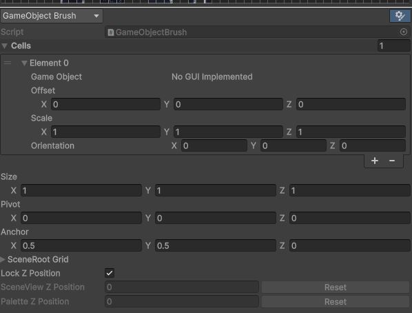 JanpFrog_Well's tweet photo. なんかTilemapのGameObject Brushが使えなくなってる...
Unity6特有のバグ？ https://t.co/RZizTlh6Of