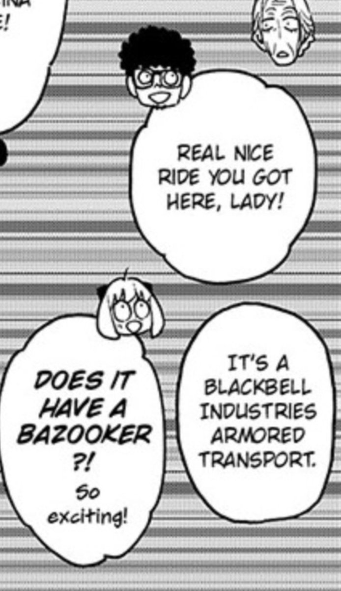 Franky and Anya always sharing the same braincell 😂😂😂
#Spy_Family #AnyaForger #Franky #Bazooker