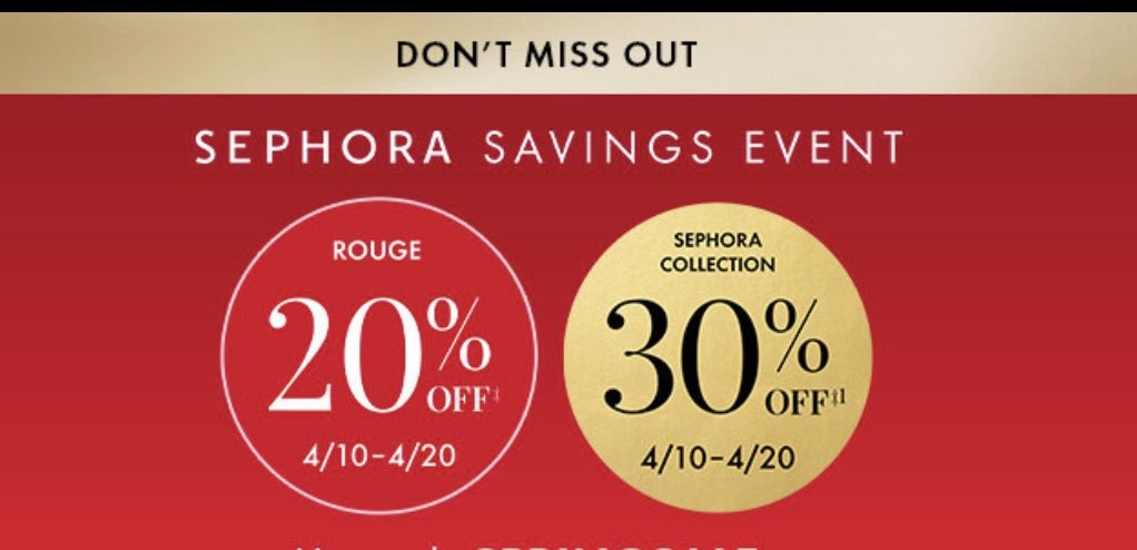 Shopper_00's tweet photo. بدأت خصومات سيفورا الامريكي |Sephora✨

خصم 20% على كامل الموقع 

30% منتجات SEPHORA
COLLECTION

خاص عضوية ROUGE  ✨ https://t.co/5pm51bYksn