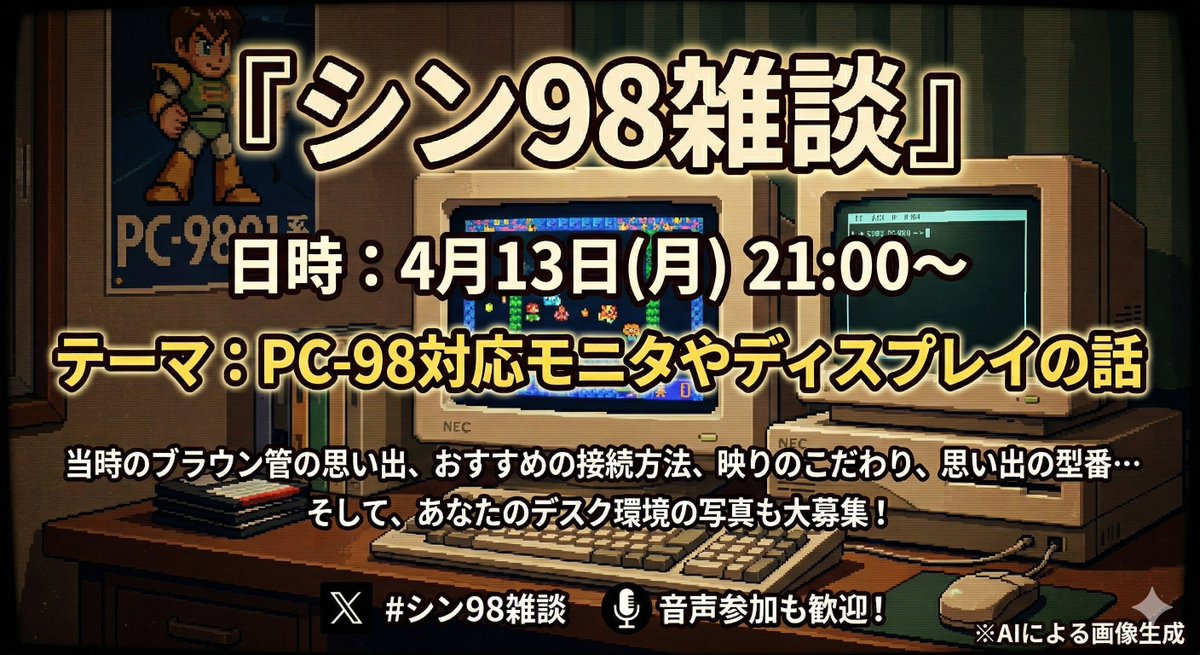 PC-98愛好会 tweet media