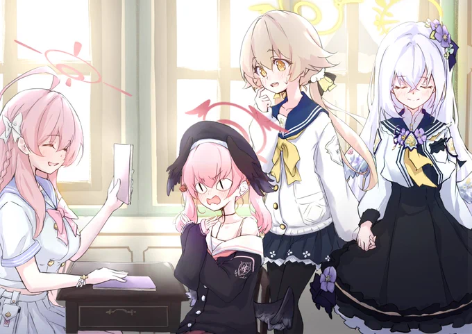 #凍結祭りでフォロワー減ったから自己紹介して逆に増やす めるーをと申します 趣味でブルアカとか好きなものを描いてます (絵が細かいのでタップ推奨)
