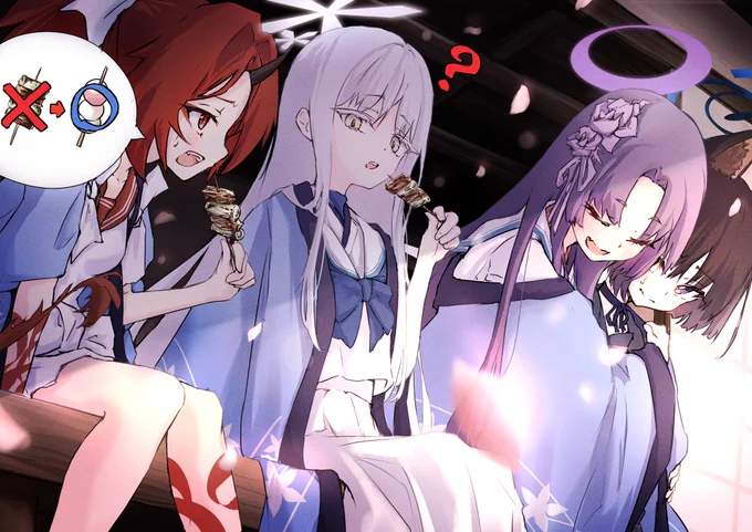 #凍結祭りでフォロワー減ったから自己紹介して逆に増やす めるーをと申します 趣味でブルアカとか好きなものを描いてます (絵が細かいのでタップ推奨)