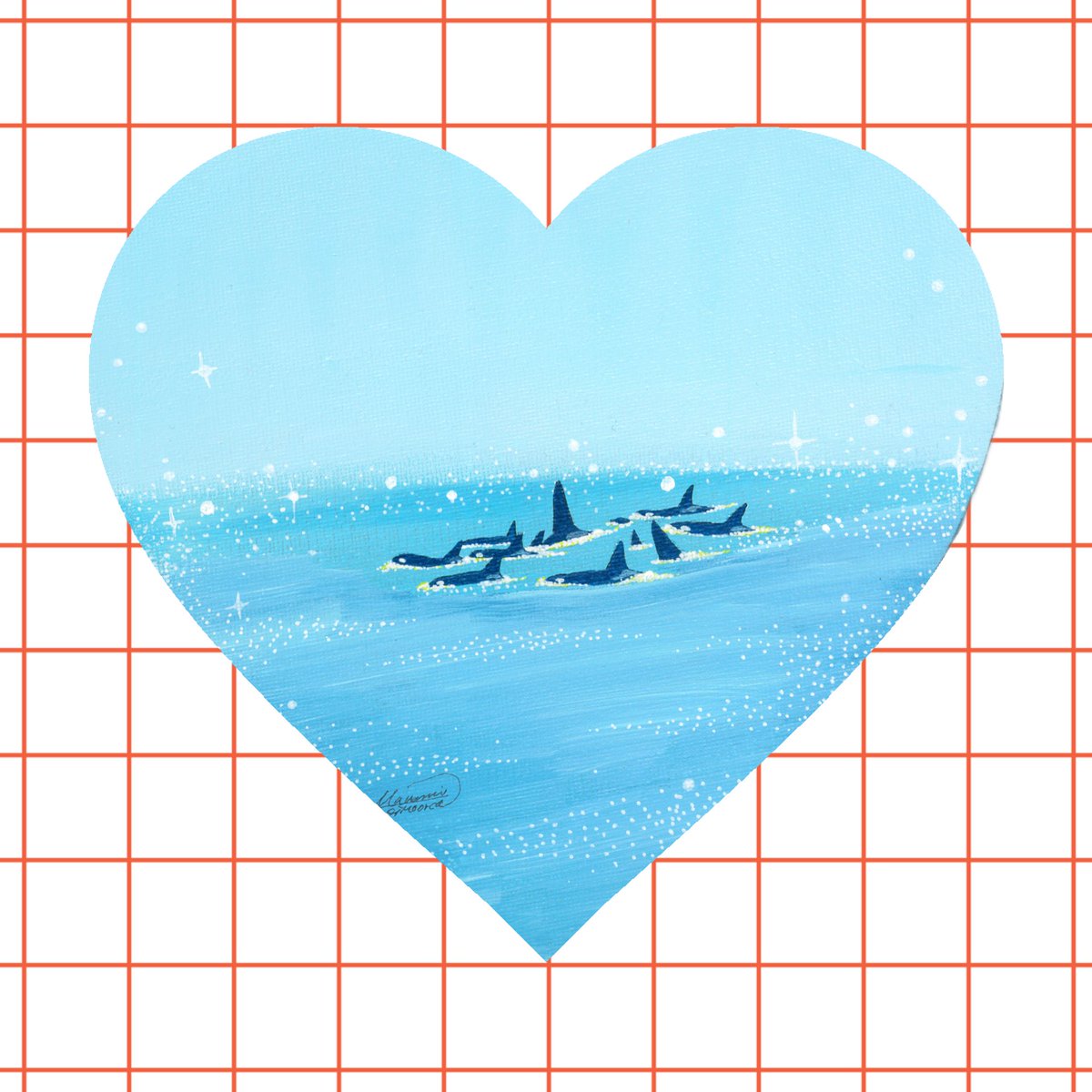 OimoOrca's tweet photo. オルカふりーく3まで
あともう少し！
キャンバスアートの原画も
6枚もっていきます🐬

展示販売なので絵の具の質感や
細かな部分まで実物を見ていただけたら
嬉しいです☺️💖 https://t.co/yzI49kVHmM