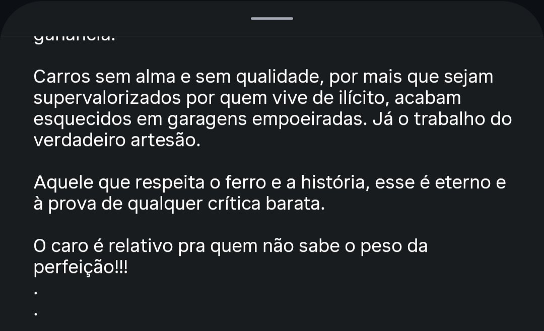 gabsdokadett's tweet photo. Mucho texto pra defender opala de 1 milhão

Vá a merda https://t.co/HPS37tRy97