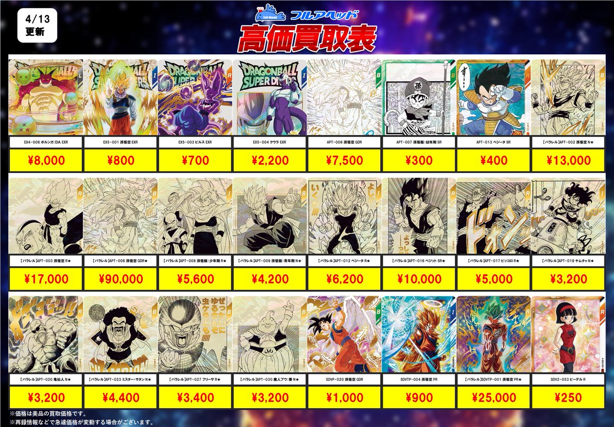 フルアヘッド＠ドラゴンボールスーパーダイバーズ/ドラゴンボールヒーローズ tweet media