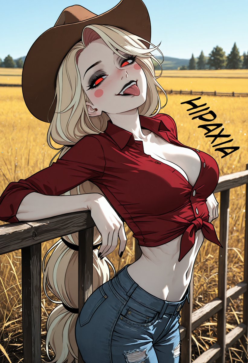 HipaxiaSFW's tweet image. Charlie Morningstar  
Hazbin Hotel  
More farm girl life  
SFW  
#charliemorningstar #hazbinhotel
