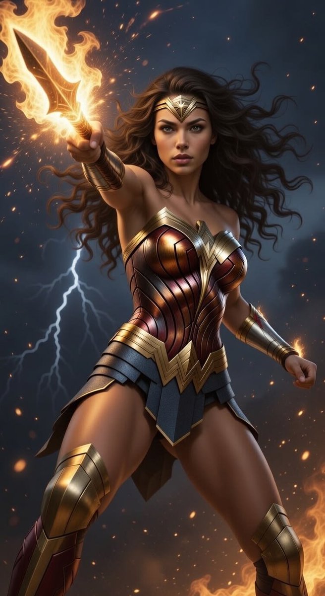 WWomanPrincess's tweet photo. #WonderWoman breaking all chains... https://t.co/IntFL3v8tP