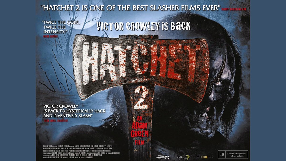 WebComboGamer's tweet photo. Hatchet II: La Venganza Sangrienta de Victor Crowley en los Pantanos

Hatchet II (2010) continúa directamente la carnicería del primer filme, llevando a un nuevo grupo de caza...

https://t.co/4qWPYfgXTz https://t.co/Yk1CzWp6zJ
