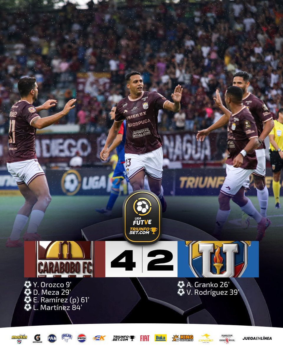 ✅Goleada
✅Ambientazo
✅Puteadas a los enchufados
✅Narración de primera

PARTIDAZO en nuestra Liga FUTVE y nos metemos nuevamente en competencia🇱🇻