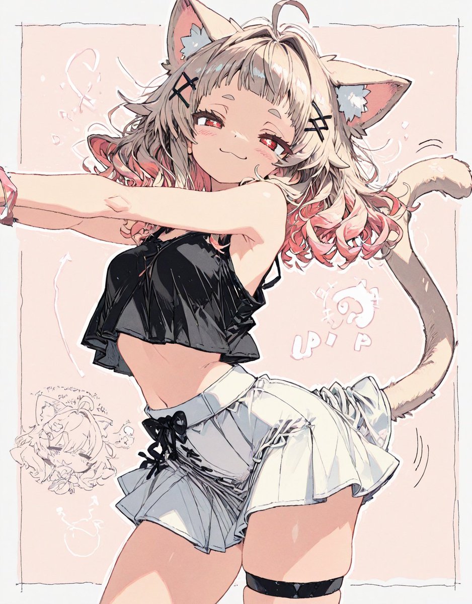 Pastel_Musey_AI's tweet photo. おはよー！☀
今週もハッスルしよ🫶
#Pini https://t.co/MvdxmZd8DX