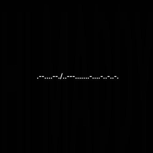 dreamculm's tweet photo. So uh, while editing the new video i found this weird pic in my gallery. I dont remember making it, might have downloaded automatically on soem site i entered? Idk.

Looks like morse but i ain't know fweakin morse. (*￣∇￣)ノ https://t.co/jx8mFzjQ9E